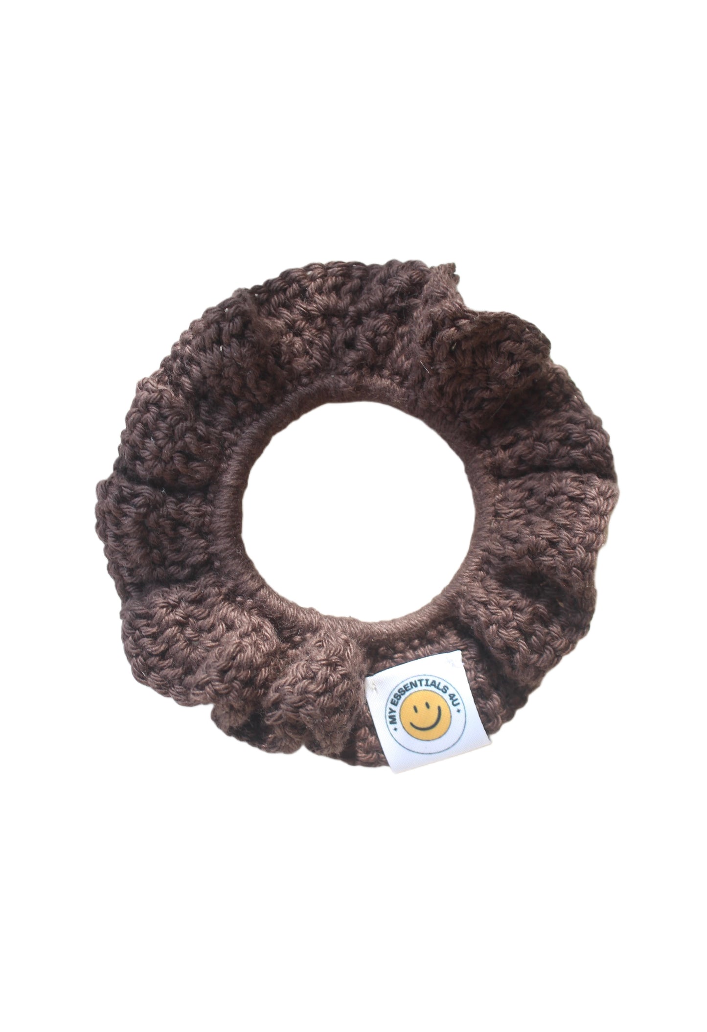 CROCHET Scrunchie schoko