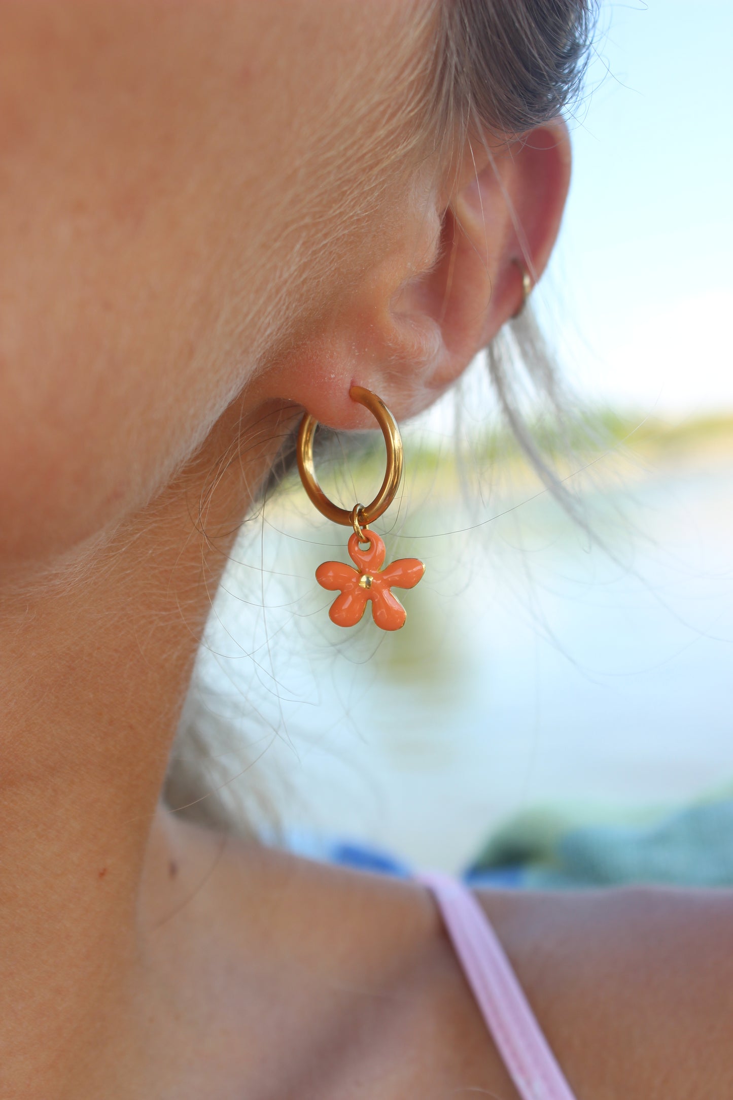 Bloom Charm Creolen