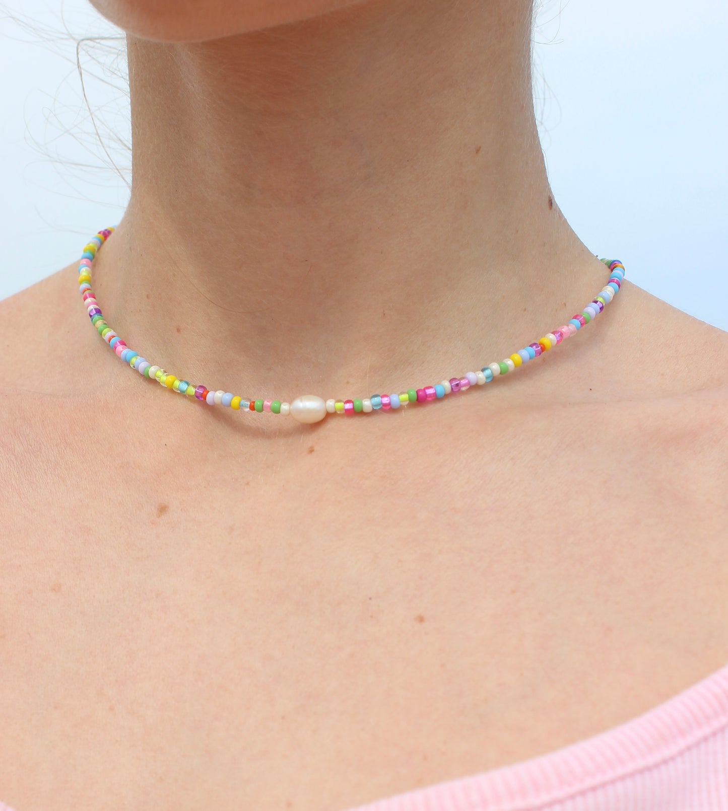 COLORFUL Pearl Choker