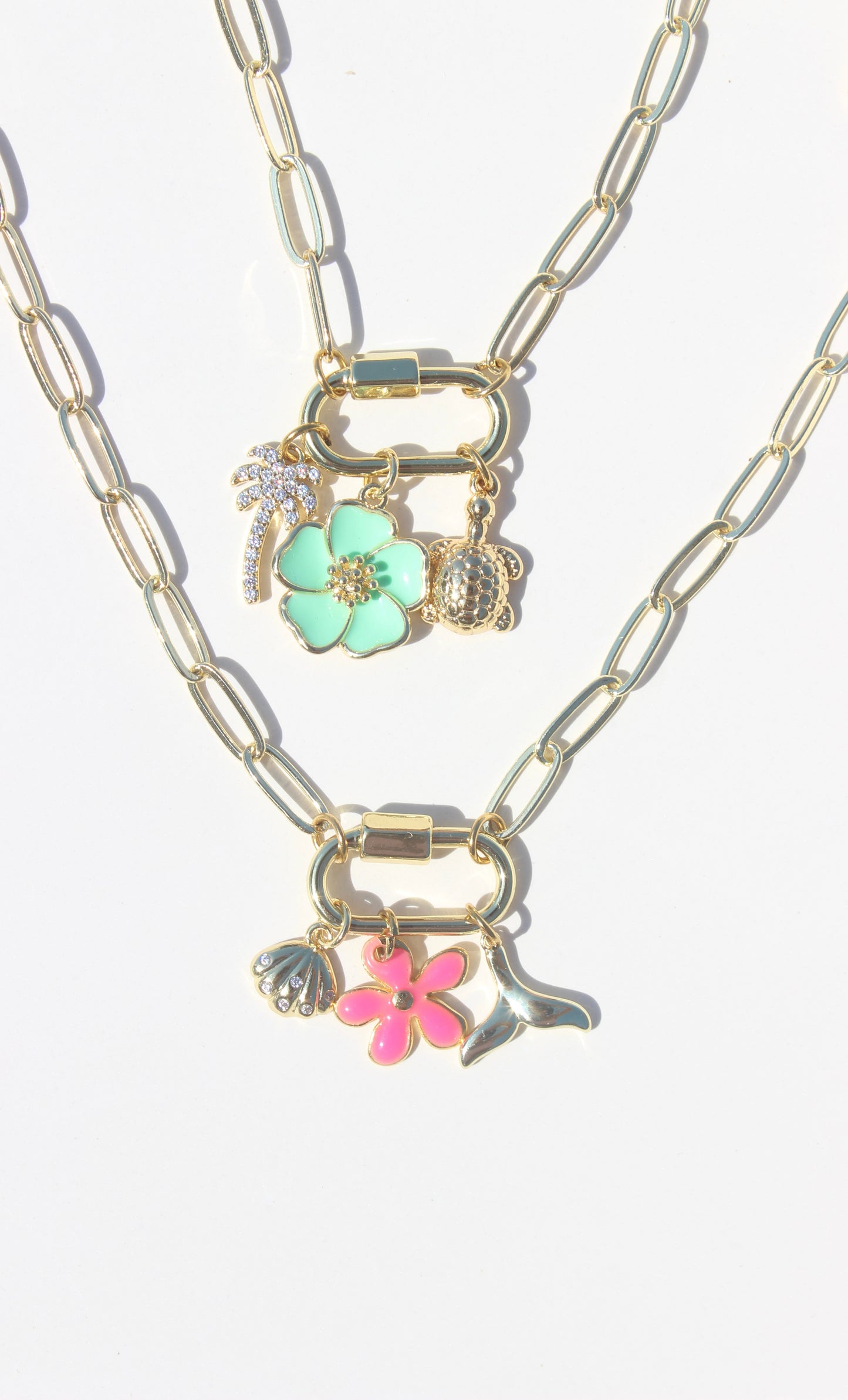 Karabiner Charm Necklace