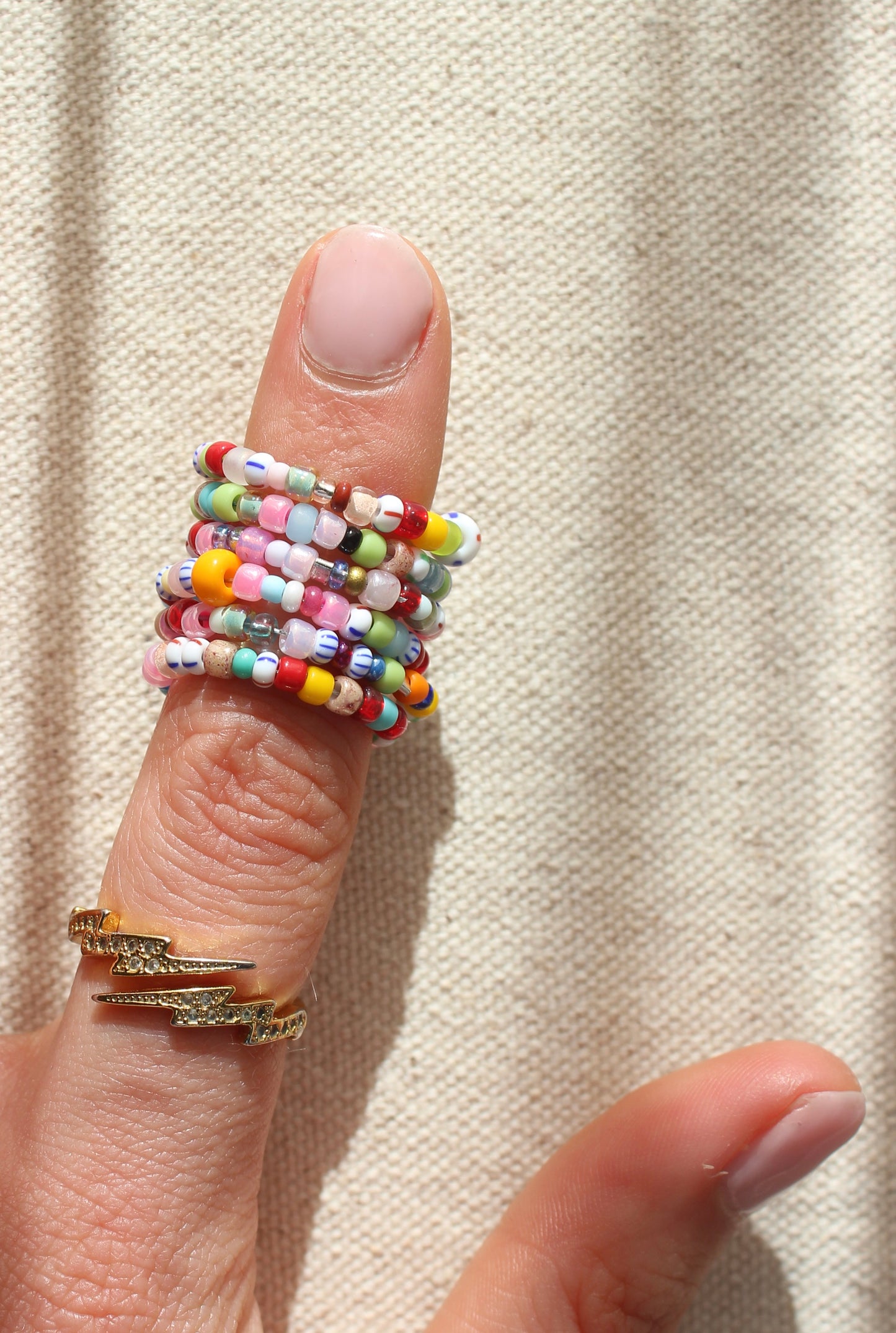 Colorful Classic Pearl Ring