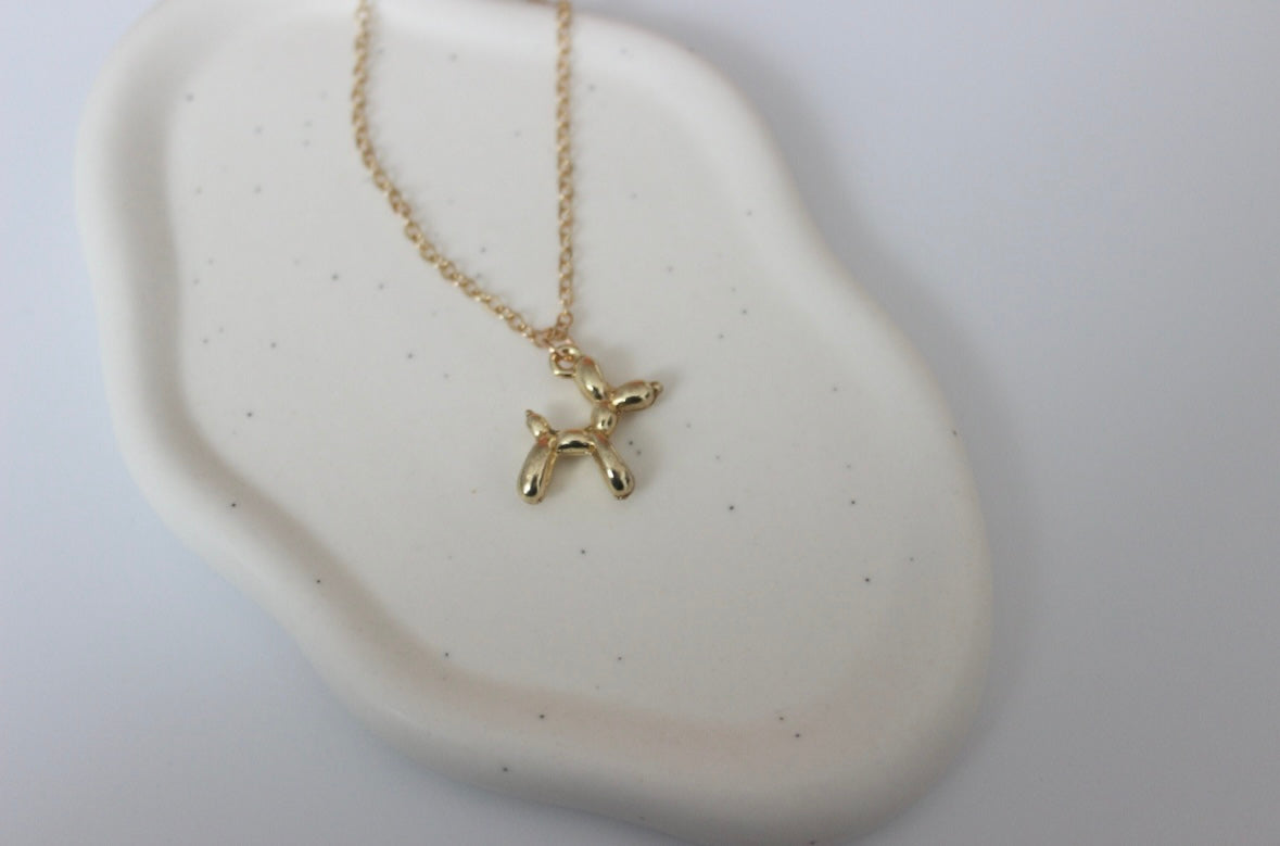 Ballon Hund Halskette