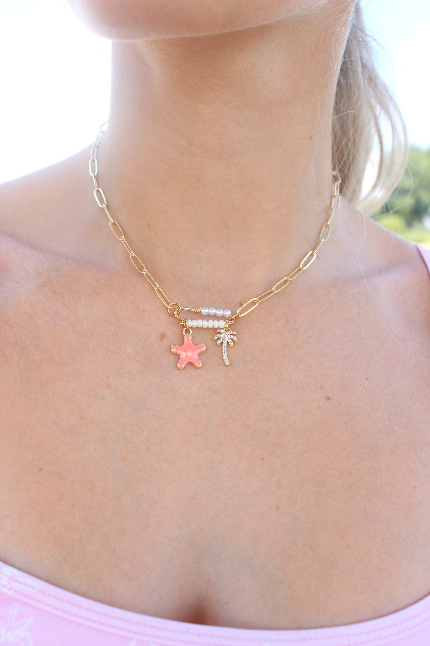 PIN CHARM Necklace