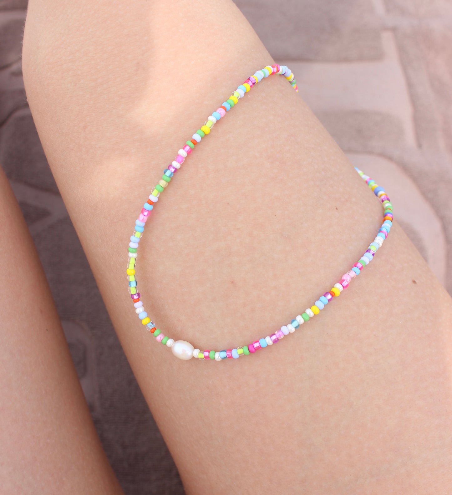 COLORFUL Pearl Choker