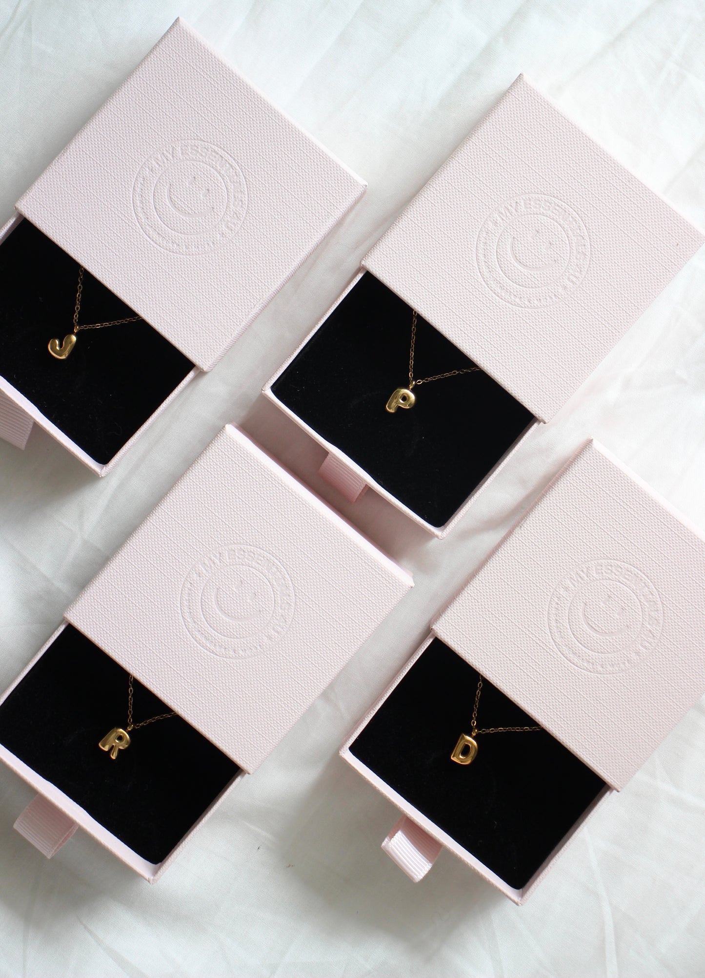 BUBBLE Letter Necklace