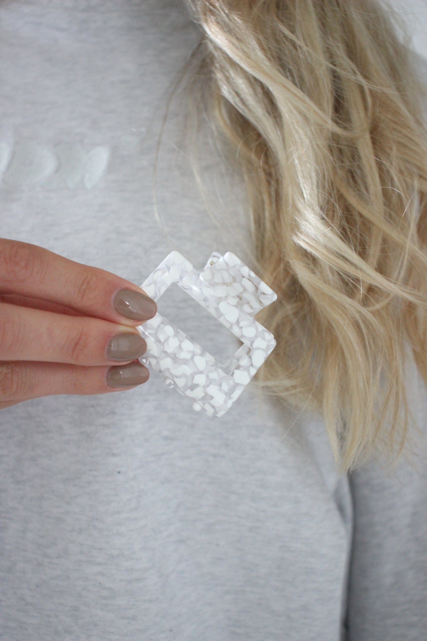Haarklammer Snowflake