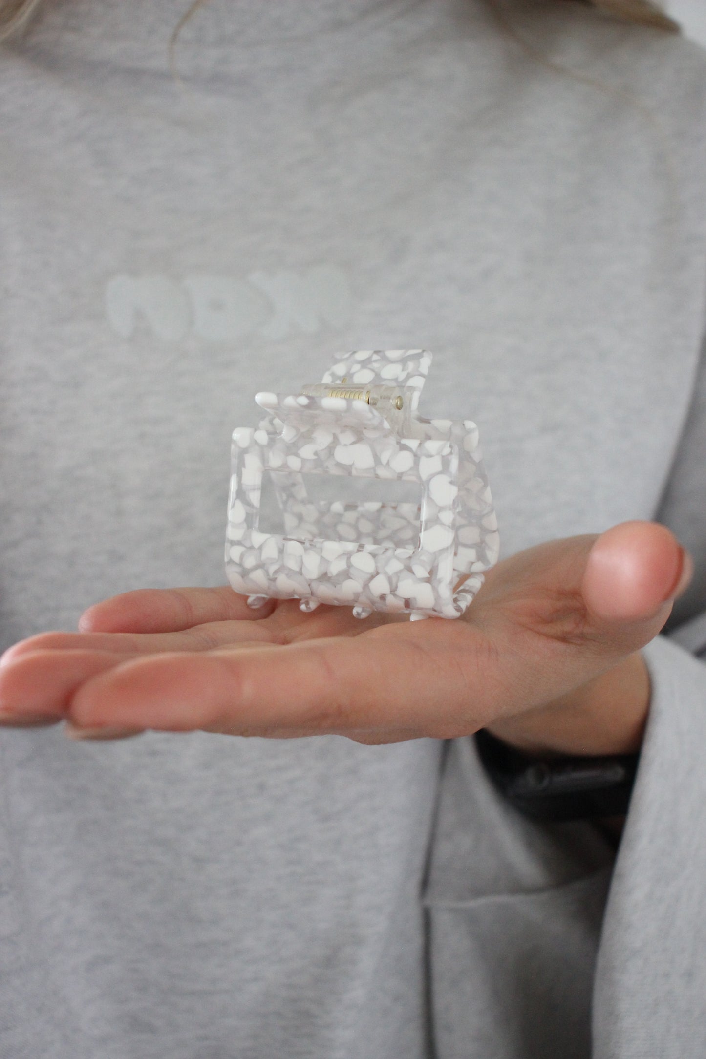 Haarklammer Snowflake