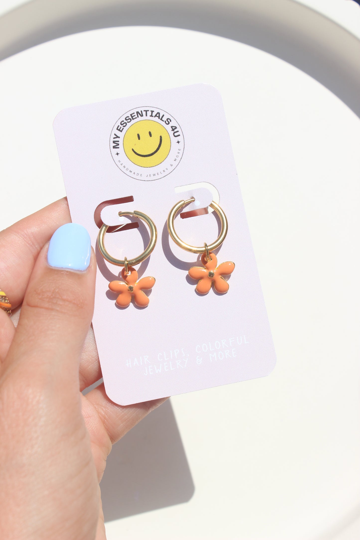 Bloom Charm Creolen
