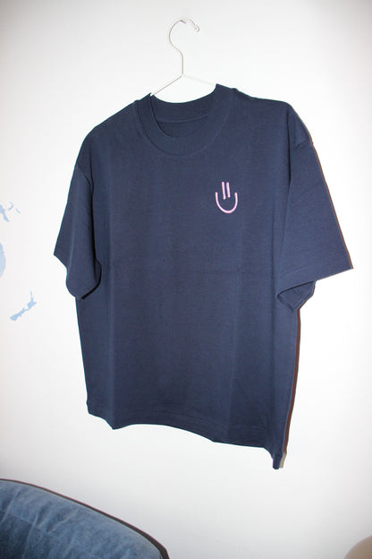 SMILEY T-Shirt deep blue