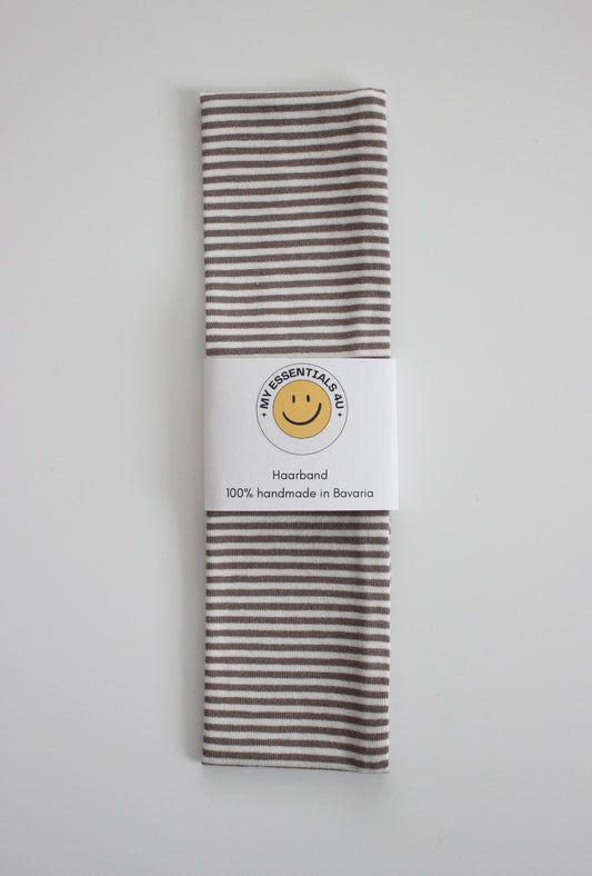 Haarband Brown Stripes