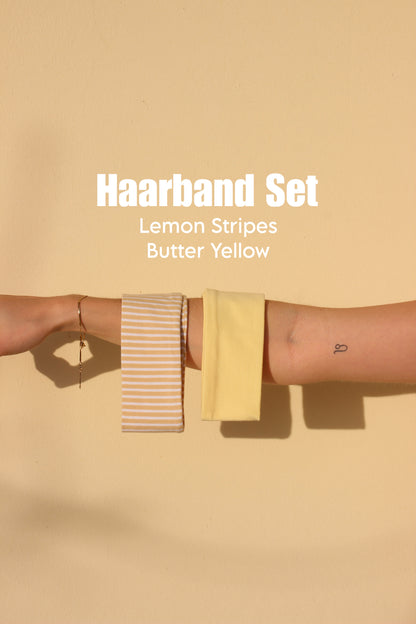 Haarband Lemon & Butter
