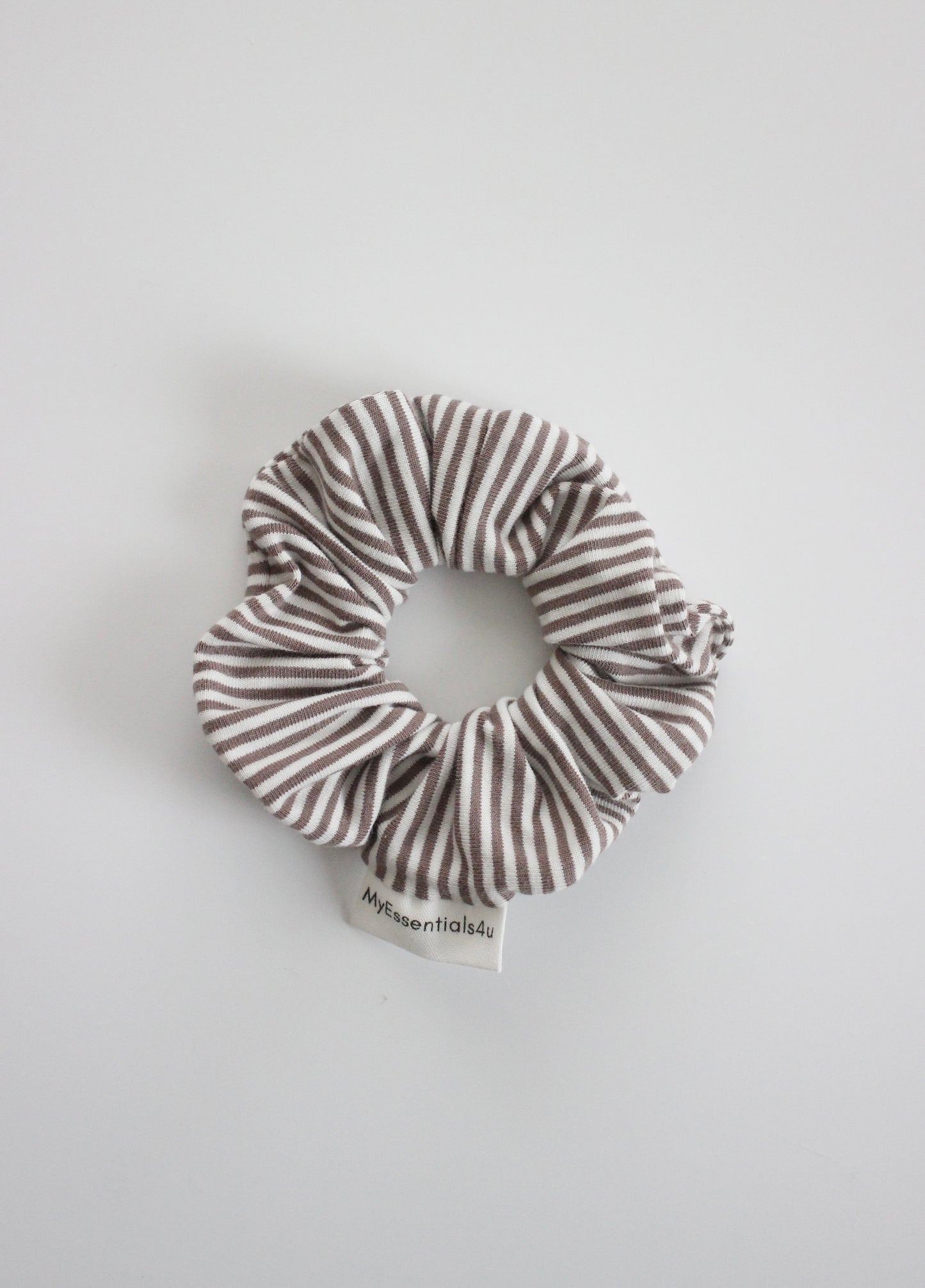 Scrunchie Brown Stripes
