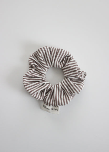 Scrunchie Brown Stripes