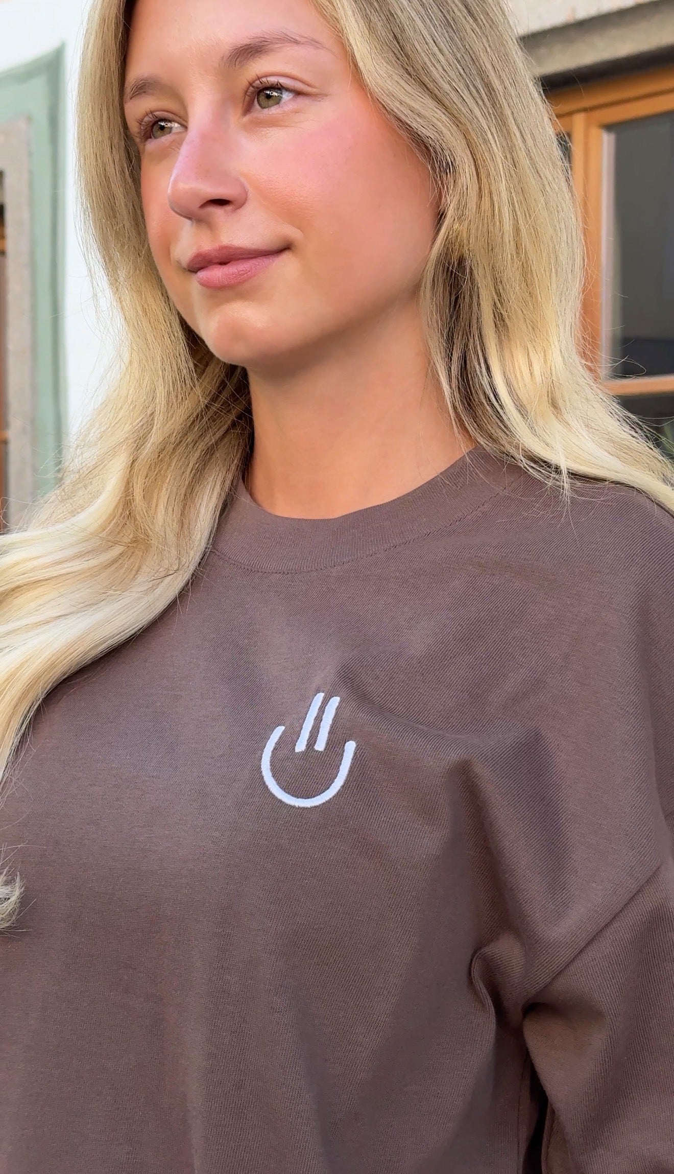 SMILEY T-Shirt mocha