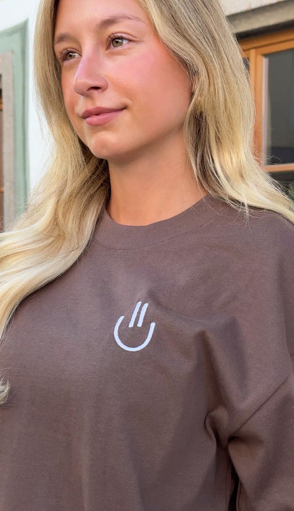 SMILEY T-Shirt mocha