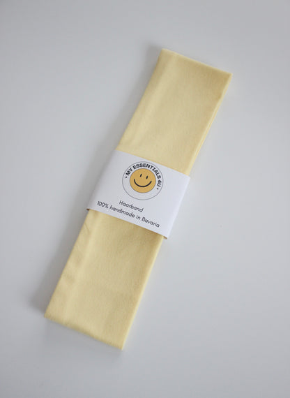 Haarband Butter Yellow