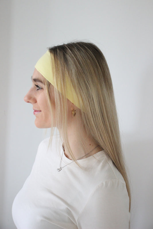 Haarband Butter Yellow