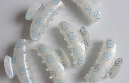 Smiley Print Haarklammer