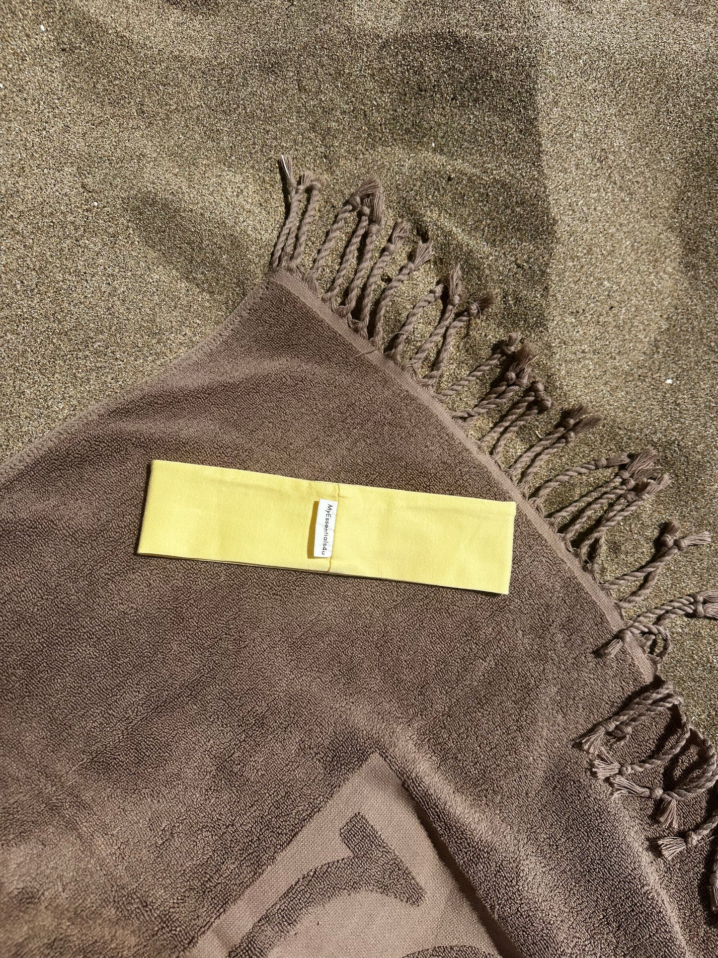 Haarband Butter Yellow