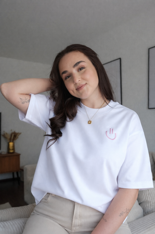 SMILEY T-Shirt white