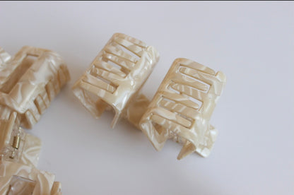 Mini Haarklammer creme