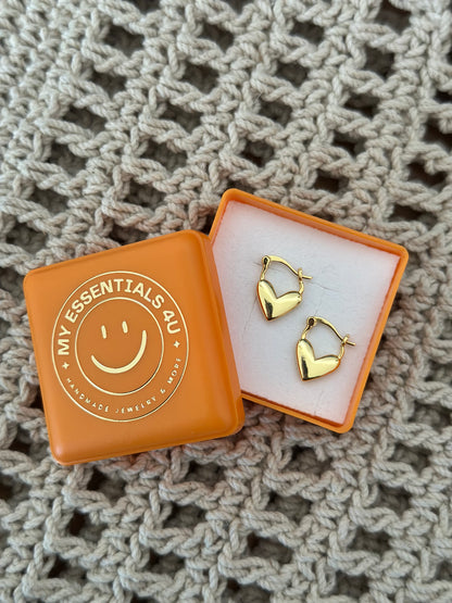 Mini heart hoops