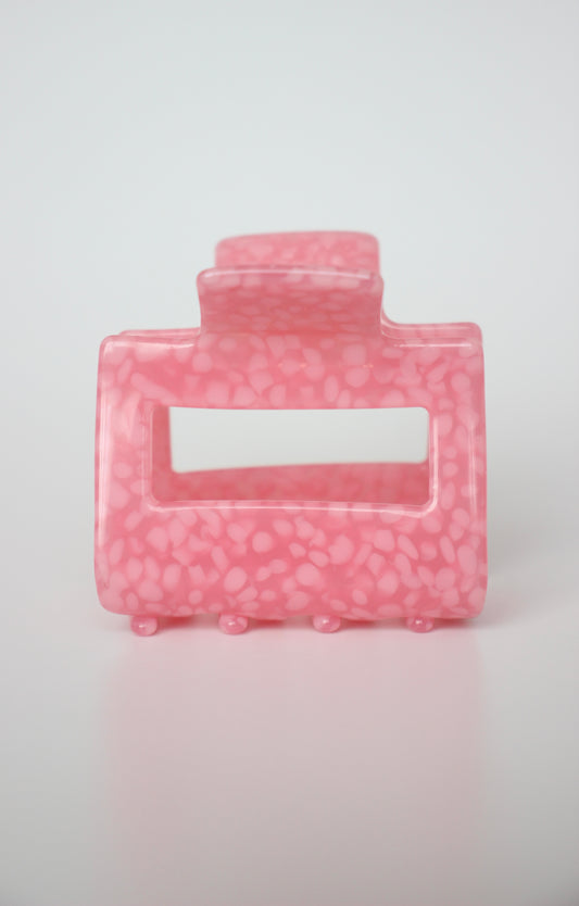 Haarklammer pink dots