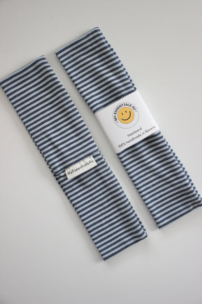 Haarband Marine Stripes