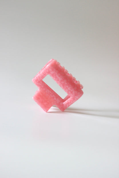 Haarklammer pink dots