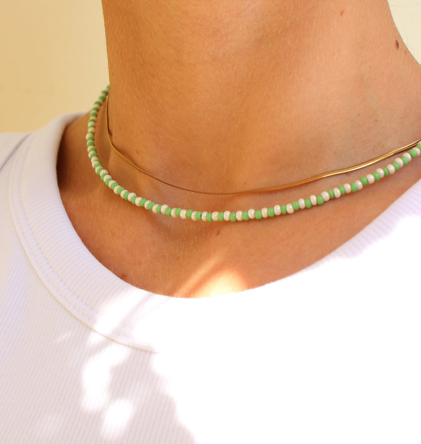 MIXED Pearl Choker