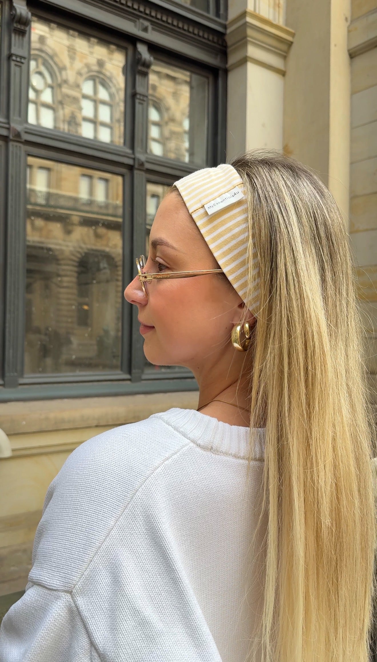 Haarband Lemon Stripes