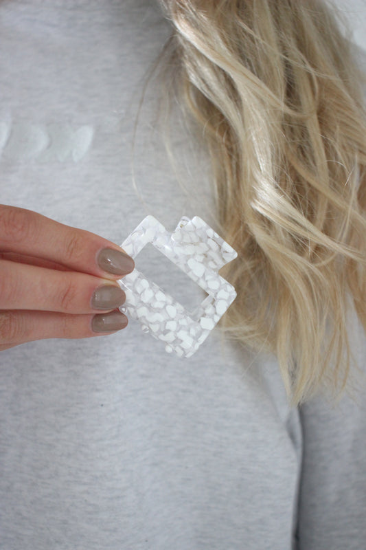 Haarklammer Snowflake