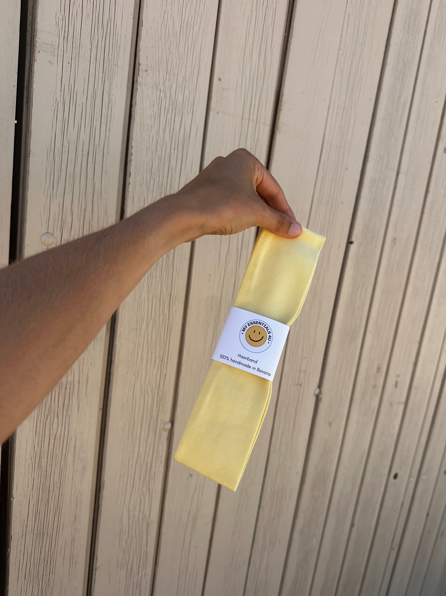 Haarband Butter Yellow