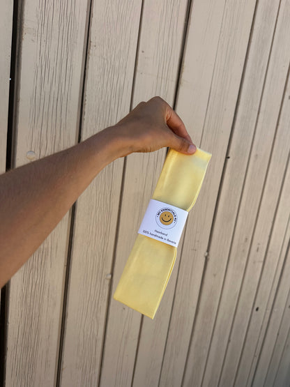 Haarband Butter Yellow