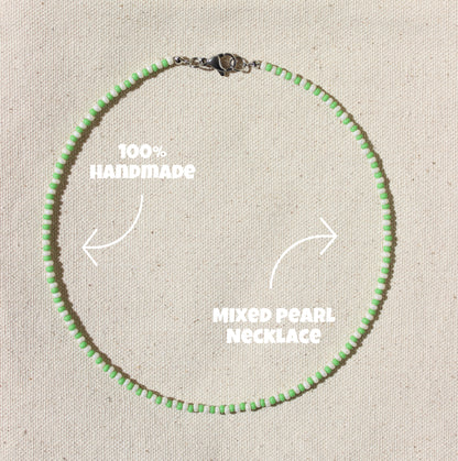 MIXED Pearl Choker