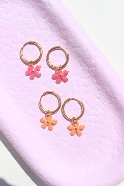 Bloom Charm Creolen