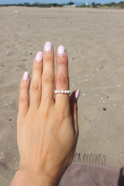 Big freshwater pearl Ring
