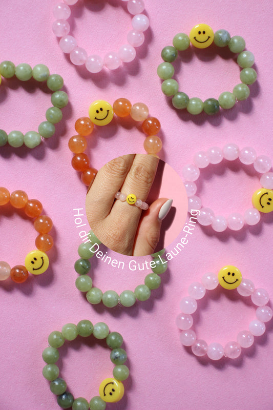 SMILEY Edelstein-Ring