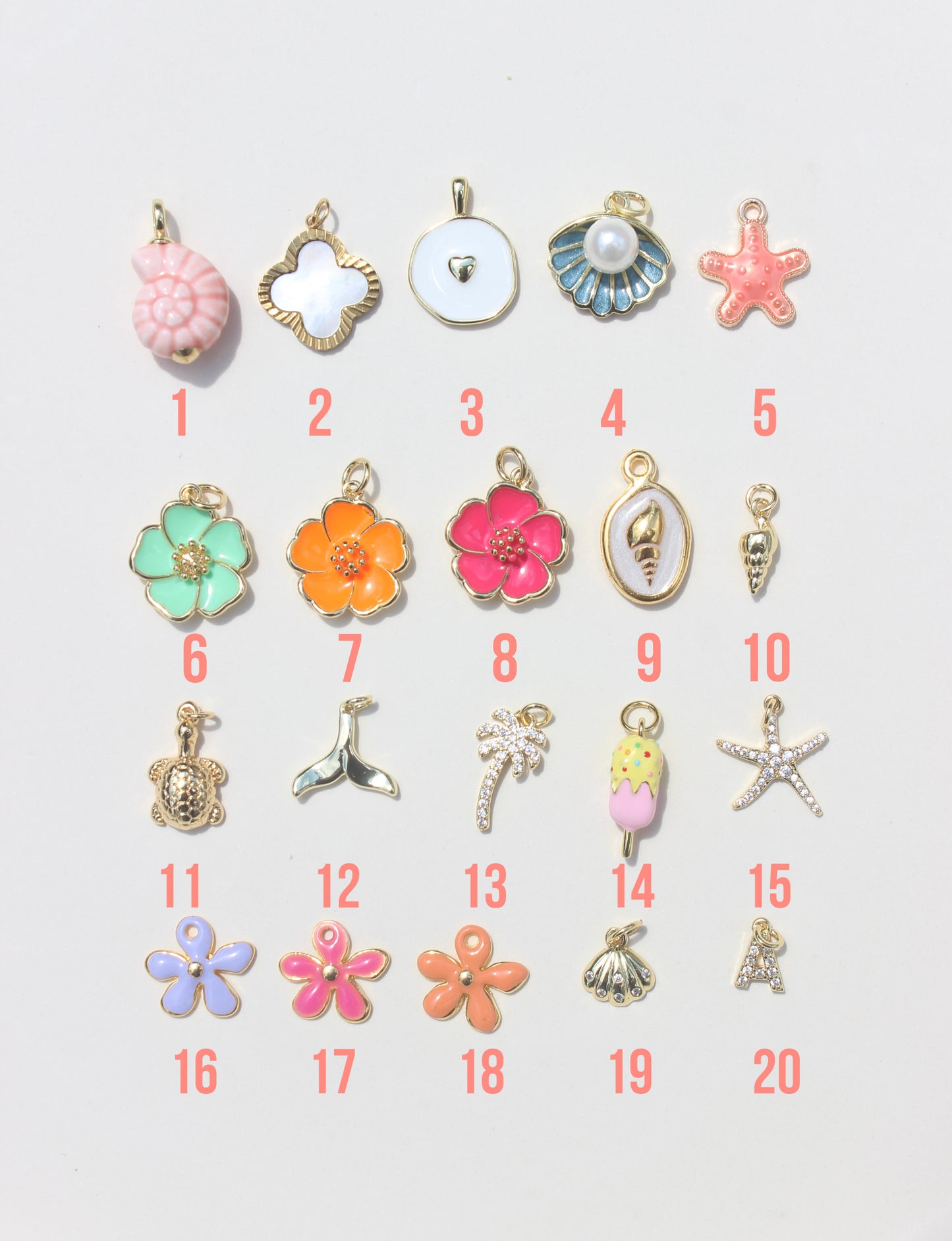Einzelne Charms