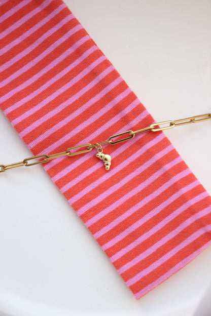 Croissant Armband gold