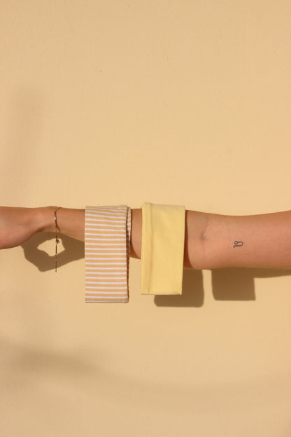 Haarband Lemon Stripes